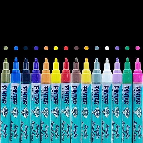 PINTAR Glitter Pens for Adults and Kids - Glitter Stylus Pens Fine Poi–  Pintar Art Supply