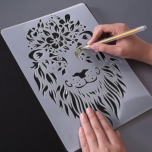 EG EMIGOO 15 Pieces 6 mil Blank Stencil Material Mylar Template Sheets for  Stencils, 12 x 24 inches
