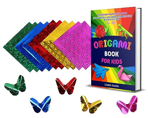 Gamenote Colorful Kids Origami Kit 80 Double Sided Origami Paper for Kids  Ages 8-12 Origami for Kids Origami Book for Adults Beginners Gift for Boys  Girls 