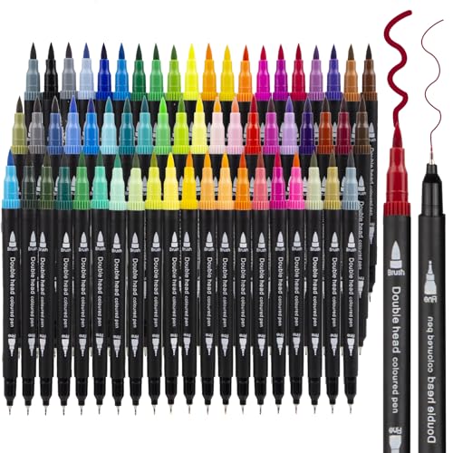 Tomorotec Self-outline Metallic Markers, Outline Marker Double Line Pen  Journal Pens Colored Permanent Marker Pens for Kids,Amateurs and  Professionals