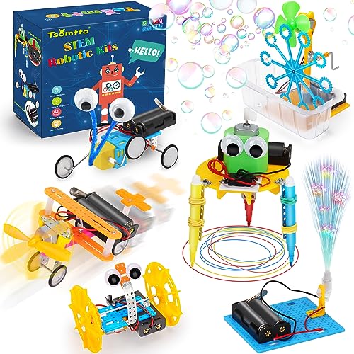 STEM Science Kits for Kids 5-8 8-12, Robot Building Kit, Build a Car C –  WoodArtSupply