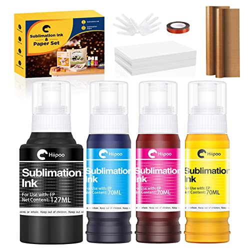 A Sub Sublimation Paper 8.5x11 inch 110 Sheets for Any Inkjet Printer which Match Sublimation Ink 125g