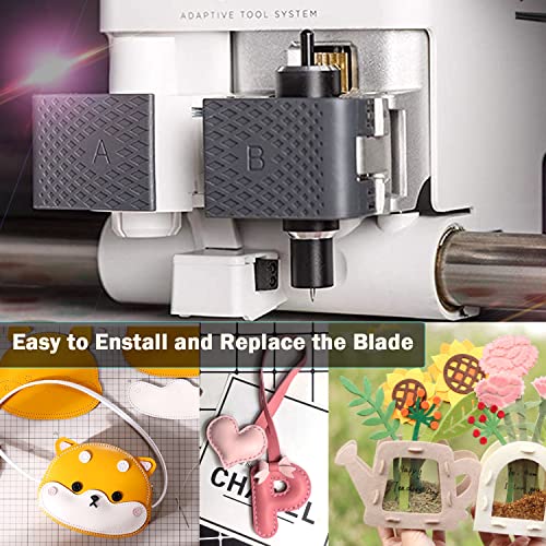  Deep Cut Blade Housing Replacement Holder Works with Standard  deep Cut fine Point German Carbide Blades Compatible with Cricut Personal  Expression 1 Maker Air 2 I3 magine Create Mini : Arts