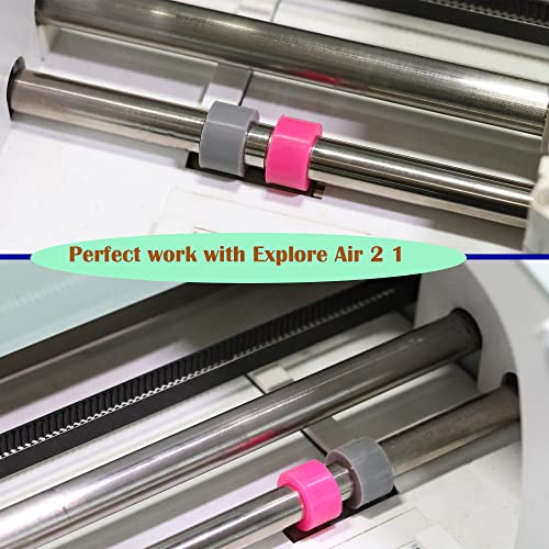  ARSUNOVO 4-Pack Rubber Roller Replacement Compatible with  Cricut Maker, Durable and Long-Lasting Accessories Compatible with Cricut  Machine