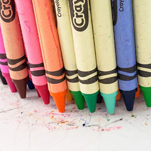 CRAYOLA MyFirst Jumbo Crayons - Assorted Colours (Pack of 24) | Easy-Grip  Colouring Crayons Perfect for Toddlers Hands | Ideal for Kids Aged 12+