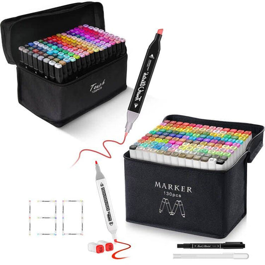  hangfan Skin Tone Markers,30 Flesh Colors Alcohol Based Art Markers  Pens Set Dual Tips Brush&Broad for Professional Artists Drawing Sketch  Illustrations Portrait Comics Anime Coloring : Everything Else