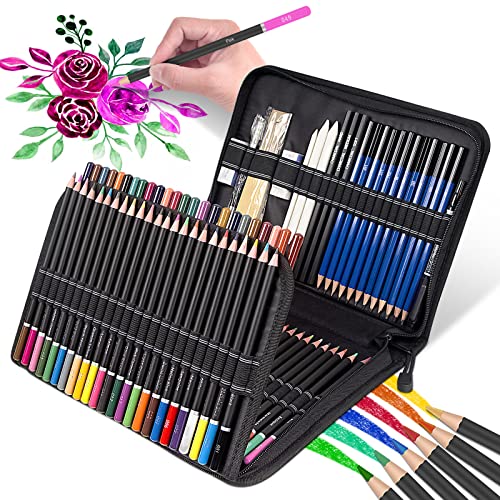 Art Kit, 76 Pack Pro Art Supplies for Adults Kids, Drawing Supplies  Sketching