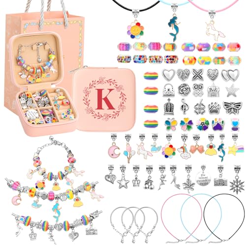  RINVEE Jewelry Making Kit for Girls 4-6 Mermaid Beads