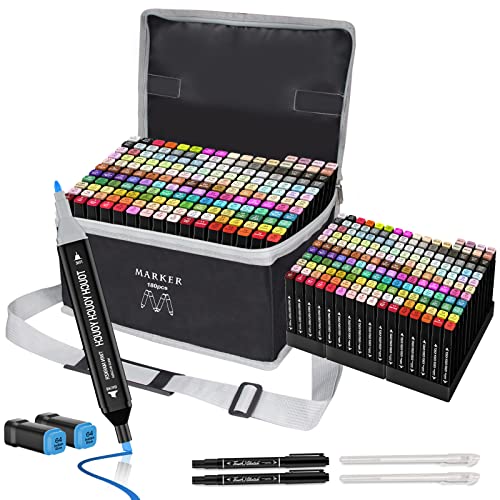  hangfan Skin Tone Markers,30 Flesh Colors Alcohol Based Art Markers  Pens Set Dual Tips Brush&Broad for Professional Artists Drawing Sketch  Illustrations Portrait Comics Anime Coloring : Everything Else