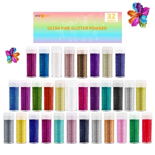 Holographic Extra Fine Glitter Powder - 50g/1.76oz （5 Colors） – HTVRONT