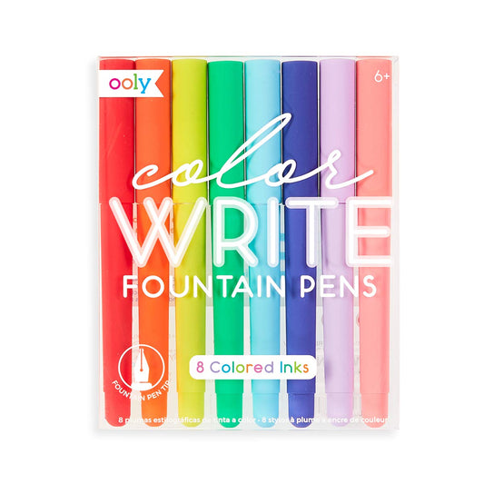  Ooly, Six Click Multicolor Gel Pens, 0.7mm Fine Tip