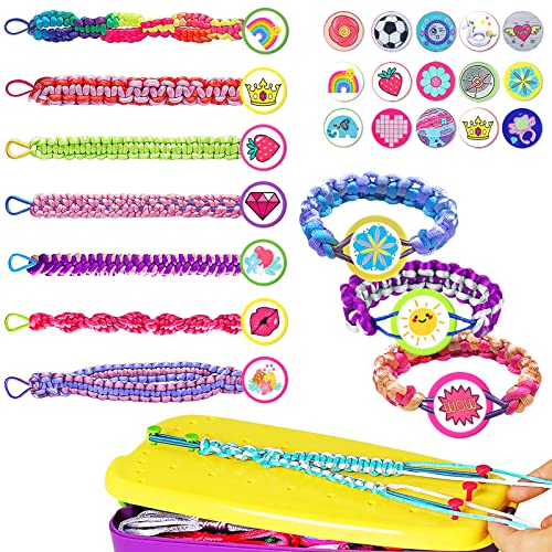 Friendship Girls Bracelet Making Kit - DIY Bracelet Kits Kids Toys Gir –  WoodArtSupply