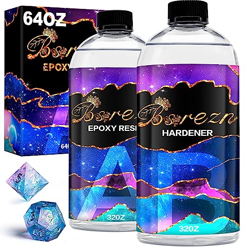  Bsrezn 1KG Bulk UV Resin Kit, Crystal Clear 1000g Large UV Cure  Epoxy Resin Hard Kit Premixed Resina UV Transparent Solar Activated Glue  for Jewelry Making Fast Curing with 6 Colors