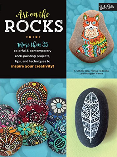The Little Book of Rock Painting: More than 50 tips and techniques for  learning to paint colorful designs and patterns on rocks and stones (Volume  5)