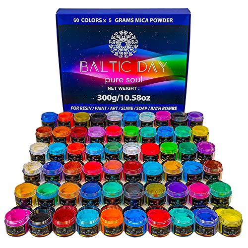  24 Pigment Pastes for Epoxy Resin Jars Set - Thick