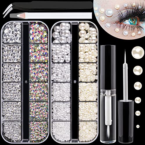 Kalolary 23040 Pieces Hotfix Rhinestones Bulk, Crystal AB Flatback Rhinestones  for Crafts Clothes Nail Art Glass Rhinestones Hotfix Crystals with  Rhinestone Transfer Paper and Picking Pen,SS10