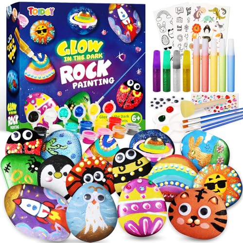 J MARK Premium Rock Painting Kit - Acrylic Paint Pens for Rock Paintin –  WoodArtSupply