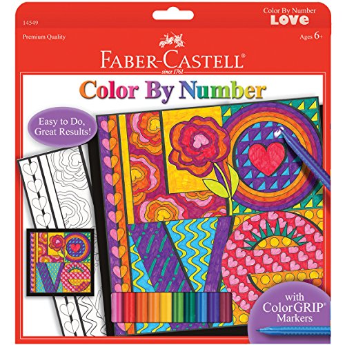 Flower Paint by Number: Watercolor Paint by Number Farmhouse Floral –  Faber-Castell USA