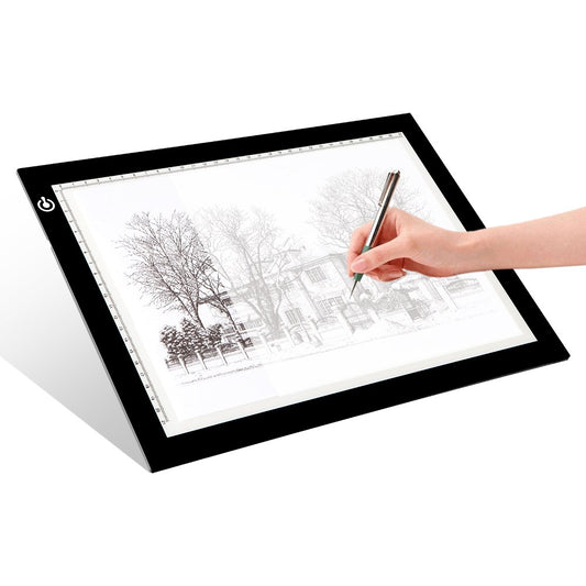 ANALOI A4 Light Box, LED Light Tracing Pad Rechargeable, Portable
