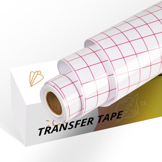 Clear Vinyl Transfer Paper for Cricut Transfer Tape for Vinyl