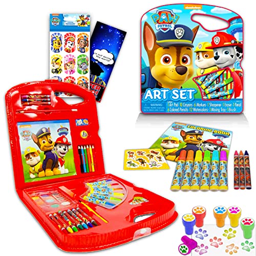 Paw Patrol Coloring and Activity Kit - Bundle with Paw Patrol Coloring Book,  Stickers, Paint, Activities, and More