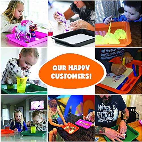  Set of 8 Kids Activity Plastic Trays - Toddler Arts