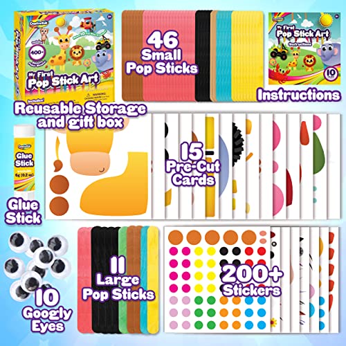 Creative Kids Cocomelon Stamp Set 36+ Piece Wooden Stamps Set Includes Ink  Pads, Stickers, Markers, Picture Frames - Montessori Wood Stamp Birthday