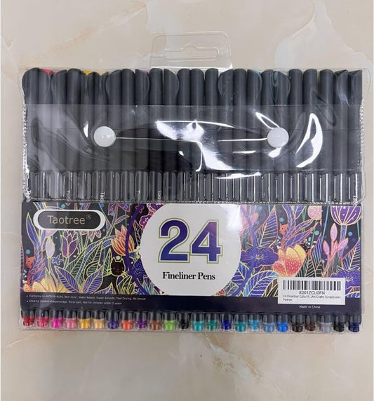 Taotree Glitter Gel Pens, 32 Color Neon Glitter Pens Fine Tip Art Markers  Set 40%