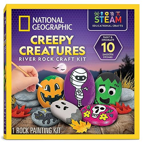 Hearts Rock Painting Kit for Kids - Glow in The Dark - Arts and Crafts for Girls Ages 4-8 and Up – Creative Girl Art Toys Kids Craft Kits – Birthday