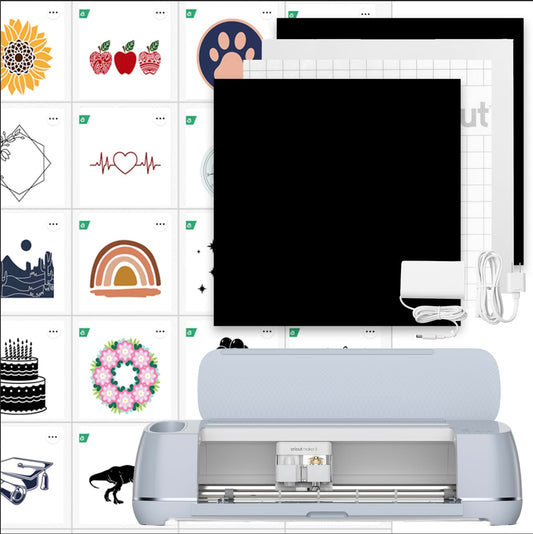  Cricut Maker - Smart Cutting Machine - With 10X Cutting Force,  Cuts 300+ Materials, Create 3D Art, Home Decor, Bluetooth Connectivity,  works with iOS, Android, Windows & Mac, Champagne,26.38 x 11 x 11