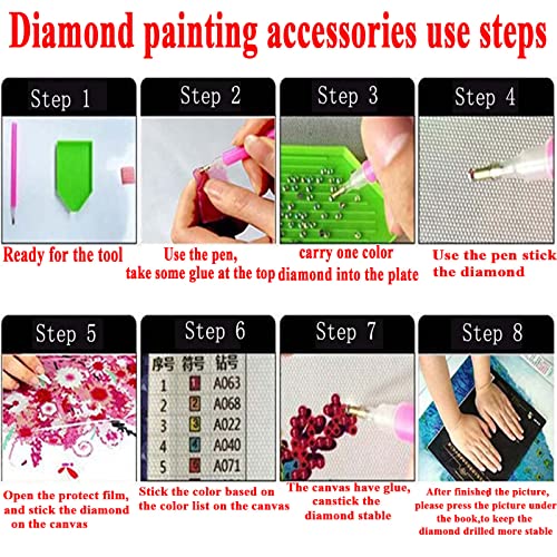 Updated Diamond Painting Sealer 2 Pack 500ML with Silicone Brush, 5D Diamond