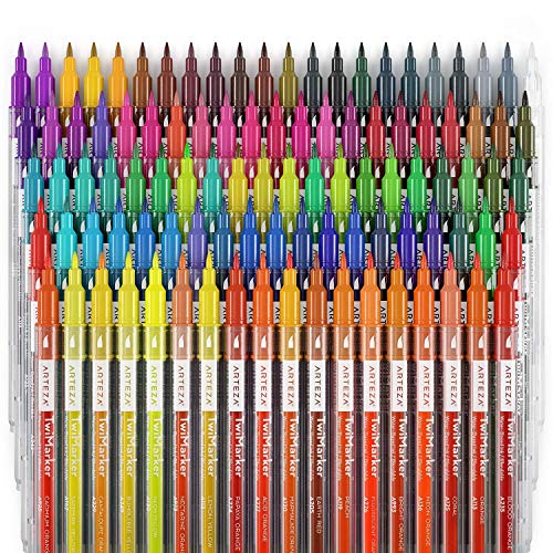 Arteza® Kids Washable Markers, Dual Tip, 24 ct