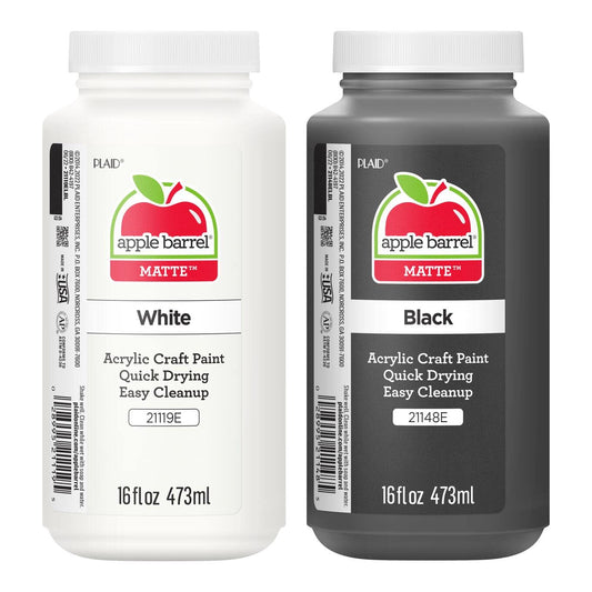 Apple Barrel PROMOABII Matte Finish Acrylic Craft Paint Set Designed for  Beginners and Artists, Non-Toxic Formula That Works on All Surfaces, 2 Fl  Oz - Imported Products from USA - iBhejo