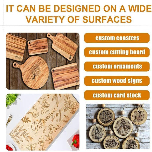  Wood Burnt Paste Arts and Crafts Wood Burning Gel for Home or  Office, Sensitive Pyrography Wood Burning Marker Non-Toxic for Wood Arts,  Drawing and Crafts Suitable for Artists and Beginners