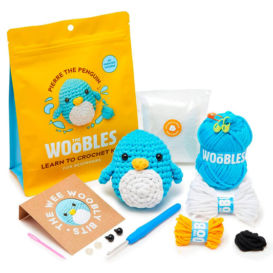 The Woobles Beginners Crochet Kit with Easy Peasy Yarn as seen on Shark  Tank - Crochet Kit for Beginners with Step-by-Step Video Tutorials - Bjørn  The