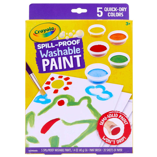 Washable Paint Sticks, No Water Required, Paint Set  