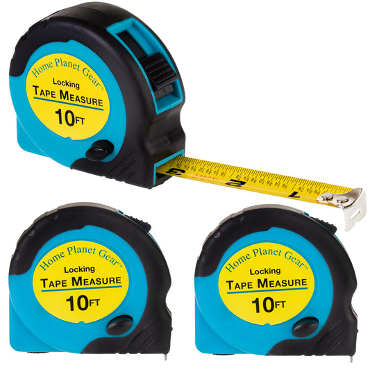 LICHAMP Tape Measure 25 ft, 6 Pack Bulk Easy Read Measuring Tape  Retractable with Fractions 1/8, Multipack Measurement Tape 25-Foot by  1-Inch, C6RD