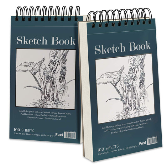 Acro Color Marker Paper Sketchbook - Marker Sketchbook with Bleedproof Smooth Coated Art Paper, 120 GSM 80 lbs - Marker Pad for Alcohol Markers, Sketc