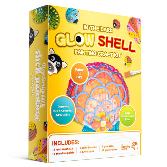  Shell Painting Kit-Arts and Crafts for Girls and Boys