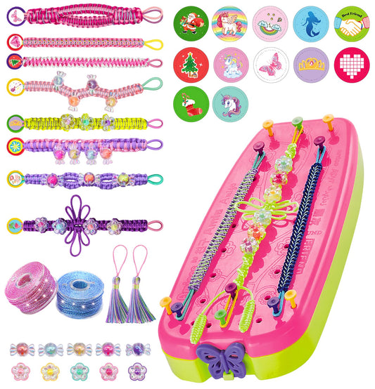 Friendship Bracelet Making Kit Toys, Ages 7 8 9 10 11 12 Year Old Girls  Gifts