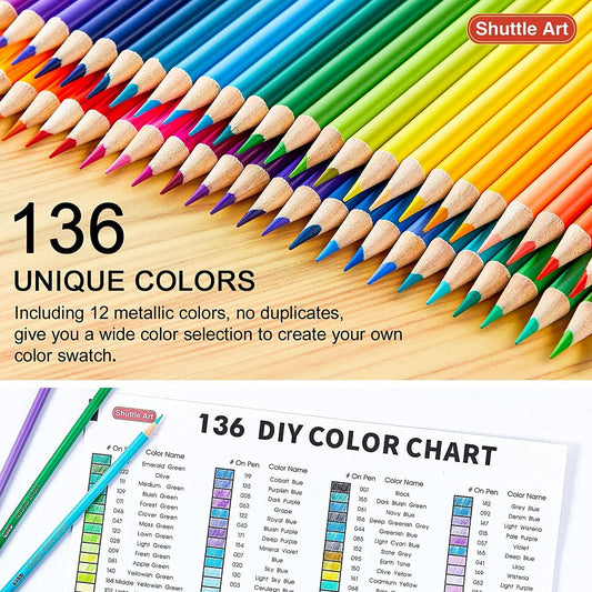 KALOUR 72 Count Colored Pencils for Adult Coloring Books, Soft Core,Ideal  for Drawing Blending Shading,Color Pencils Set Gift for Adults Kids  Beginners - Yahoo Shopping