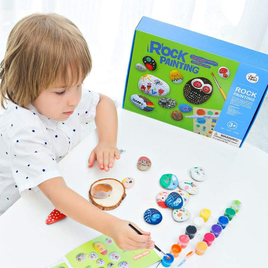 Deluxe Rock Painting Kit, Arts and Crafts for Girls Boys Age 6+ , 12 Rocks,  Best Tween Gi - Painting Supplies - Roanoke, Virginia, Facebook  Marketplace