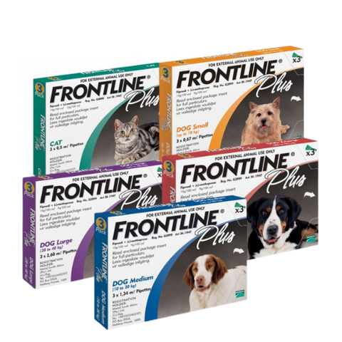 Frontline Plus For Cats & Dogs