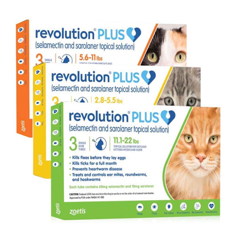 Revolution Plus Spot-On For Cats