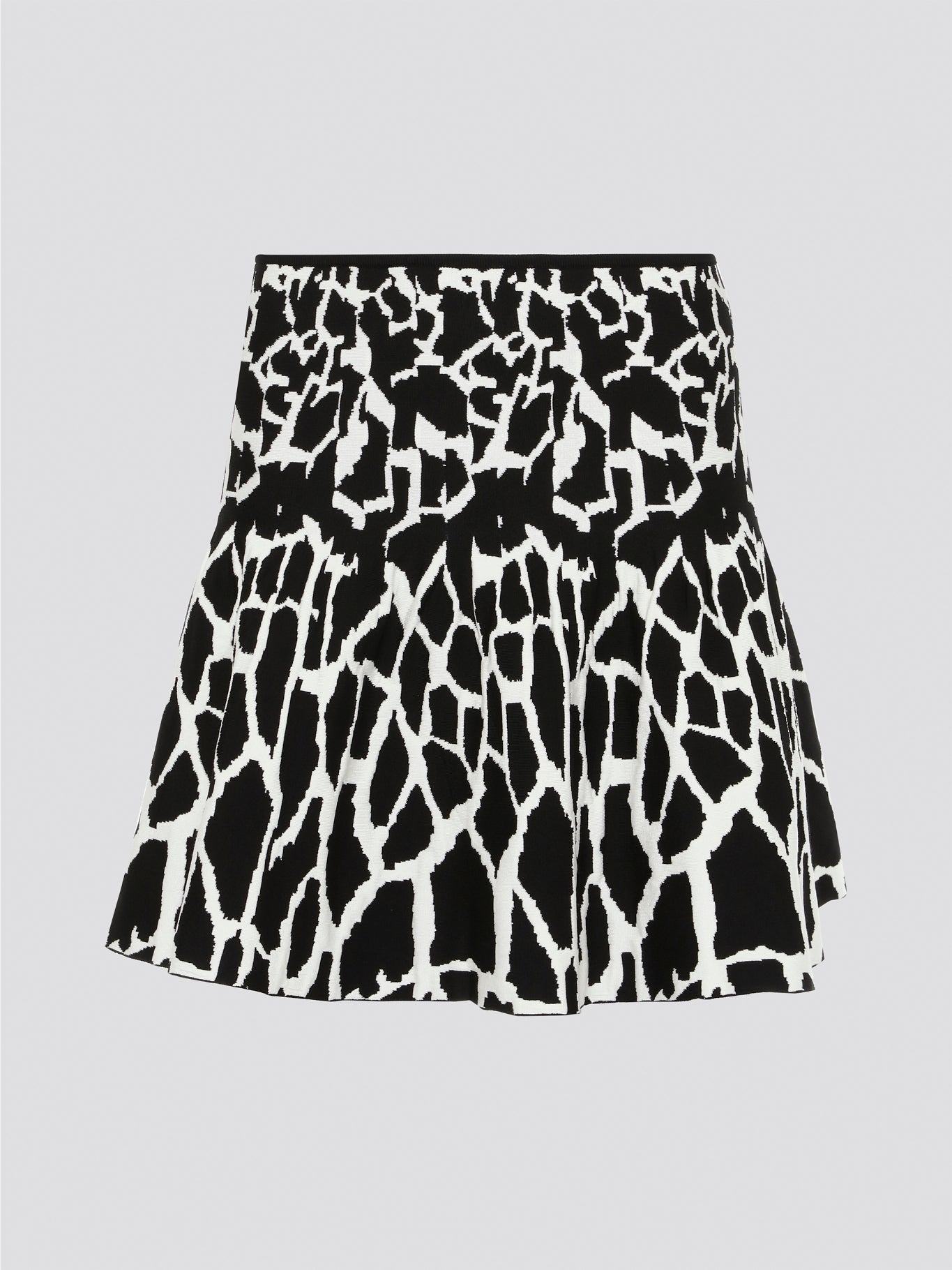 Contrast Print Flared Mini Skirt - Maison product image