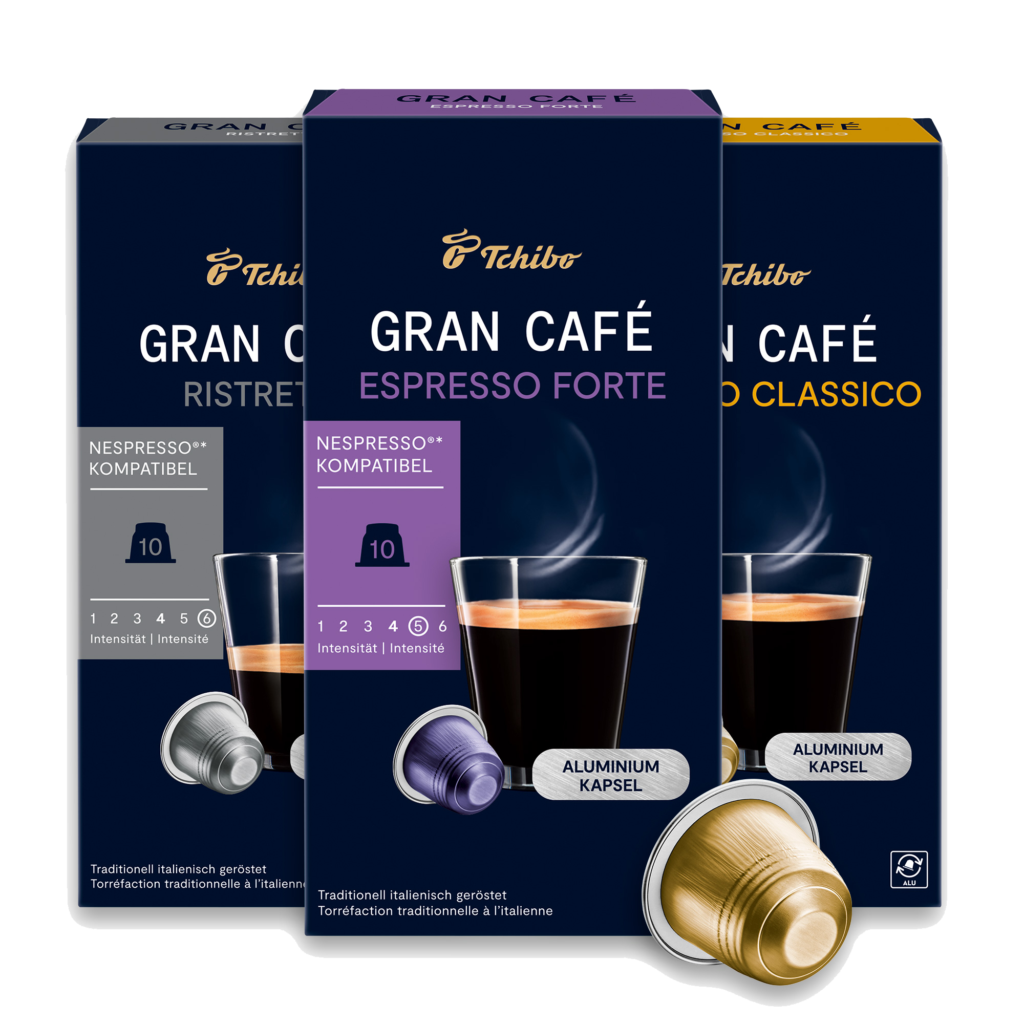 Grand Mere Expresso classique café en capsules en aluminium x20-104g