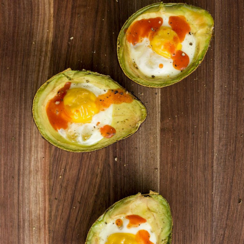 Baked Egg Avocado Boats