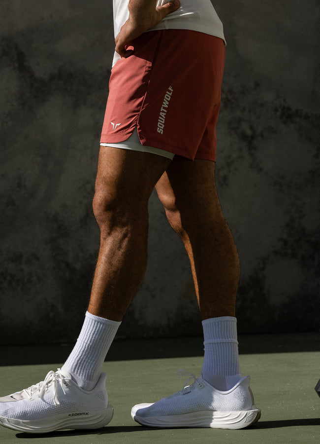Men's 5 Inch 2 in 1 shorts