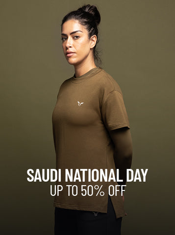 Saudi-National-Day-Sale-Women-Gym-Gear-50%-Off