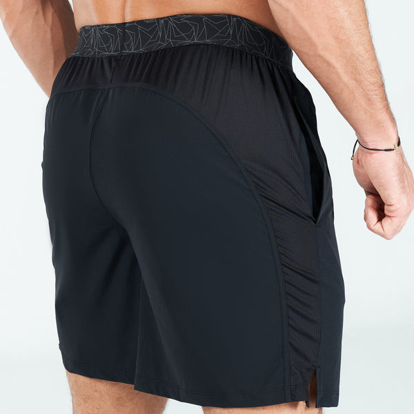 AE, Lab360° TDry™ Flex Shorts - Plum Perfect, Gym Shorts Men